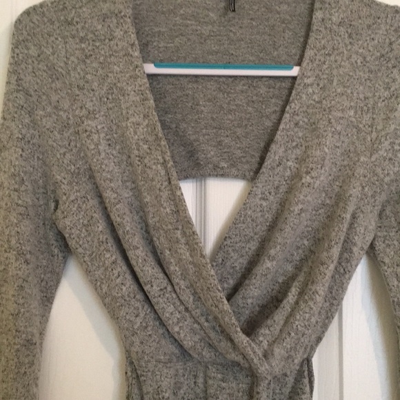 Urban Outfitters surplice wrap top one piece - Picture 2 of 3